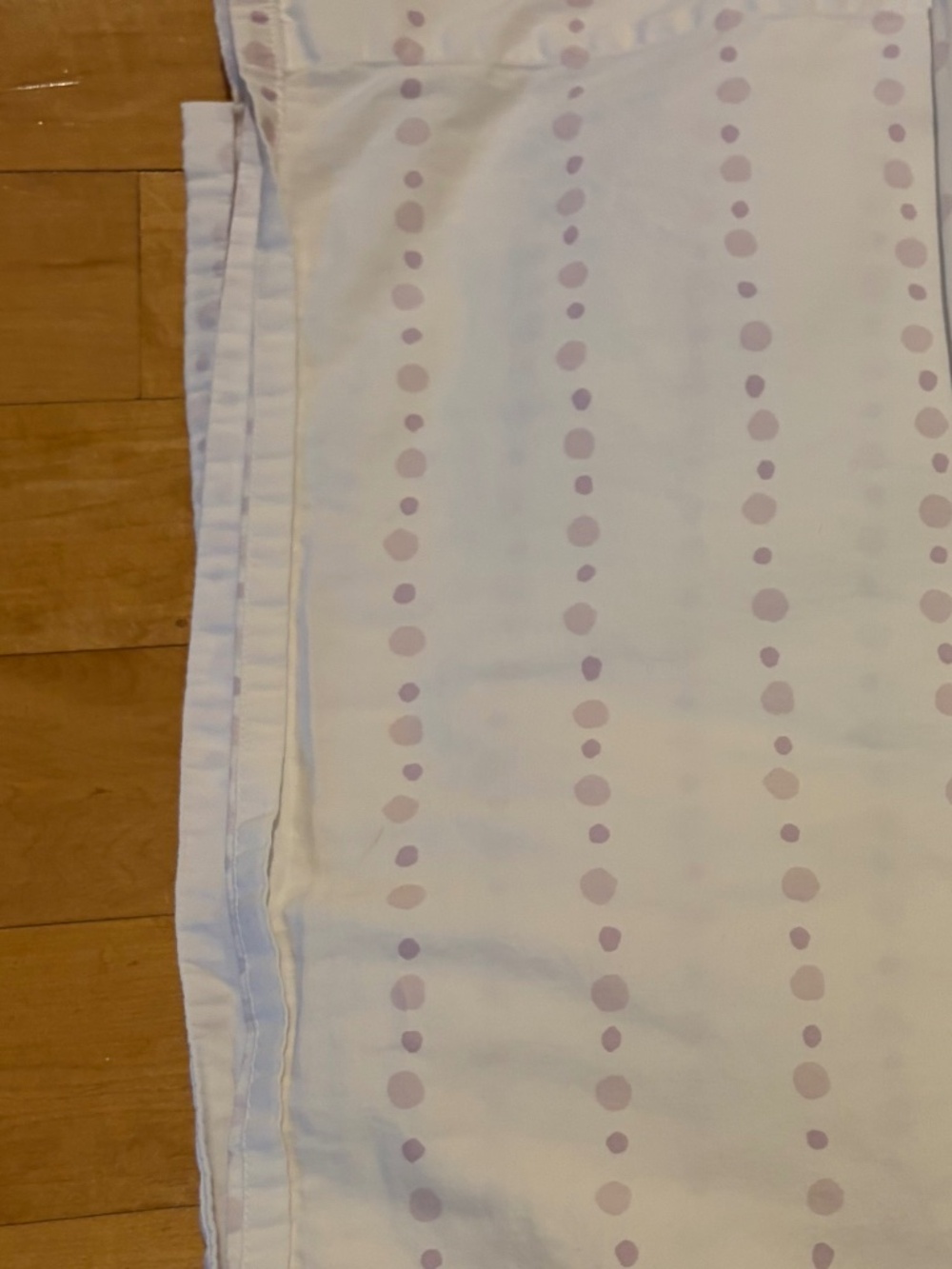 Purple Dot Twin Sheet Set